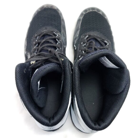 Asics Matflex-6 Men's Size 11.5 Wrestling Mat Black White Shoes - Picture 7 of 9